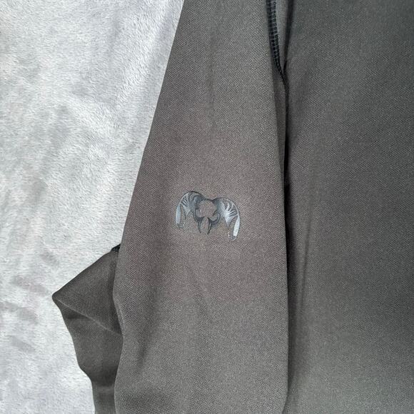 KUIU Peloton 200 ¼ Zip Hooded Pullover XXL Gunmetal (Olive Gray Tone) - Picture 5 of 8